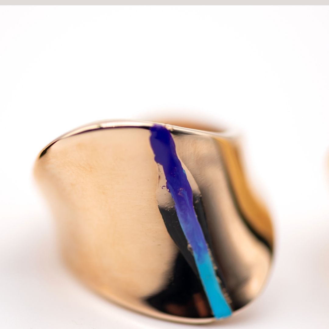 fiorsojewellery's tweet photo. Our new hand-enamelled Chrysalis #rings €175. Available exclusively at Brown Thomas until 11 August.

#handcandy #statementring #jewellery #jewelry #brownthomas @officialbrownthomas #create2024 #newcollection #tropical #colourpop #lovebutterflies #holidayvibes #ring #colours https://t.co/RYCFZgfVQa