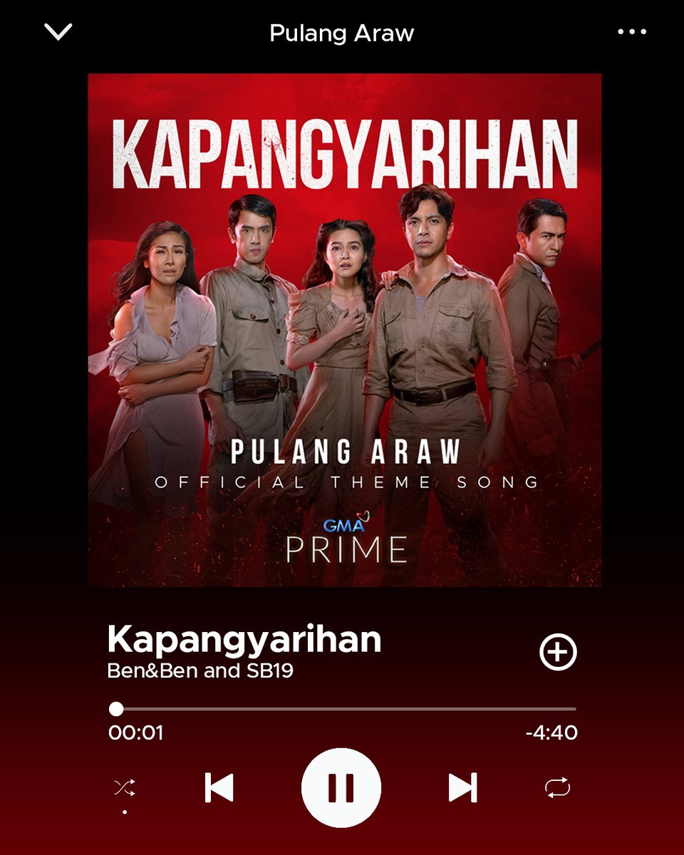 A powerful collaboration of Ben&amp;Ben and SB19 for the most important Philippine drama series of 2024!  

"Kapangyarihan" 
Performed by Ben&amp;Ben and SB19 
Composed by: Paolo Guico, Miguel Guico, and John Paul Nase
Sony Music Entertainment Philippines, Inc. 
BBMP, Inc.  

Abangan ang