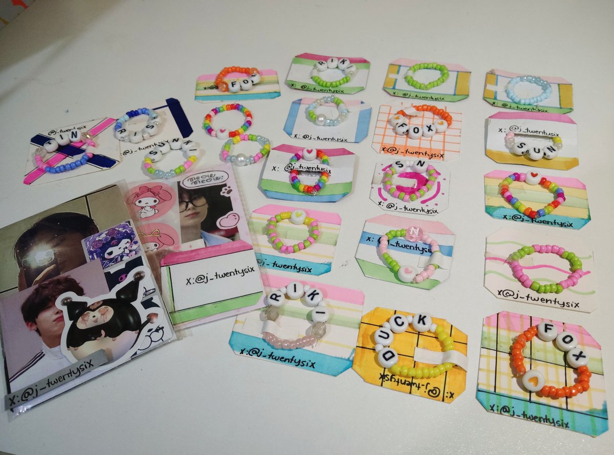 Hello! I’ll be giving away these rings at the cse^^ I handmade all of these po, sana magustuhan niyo ᡣ𐭩 Let’s trade freebies ~ See you there po! ૮₍ ˶ᵔ ᵕ ᵔ˶ ₎ა 🩷

#IntoTheSUNKIssedHorizon <a href="/1209CLUB/">𝜗𝜚</a>