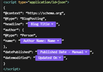 AhadWeb3's tweet photo. Webflow Community
What do you add to the blog schema structured data apart from these?

#webflow #Seo #schema https://t.co/HgOEm3WM0Z