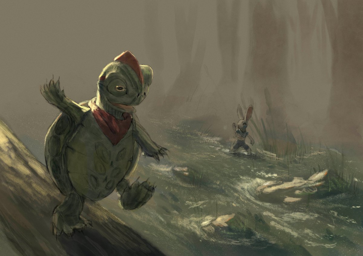 Amazing Adventure Homies fanart by <a href="/M_A_Ryder/">M.A.R</a> !
Very thankful for this art and thankful to everyone enjoying Turt &amp; Bun's adventures!