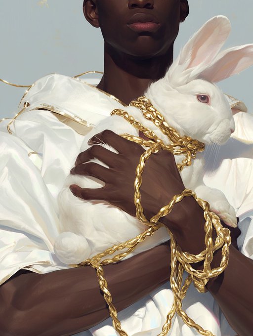 &ldquo;Boyz And Their Bunny&rdquo; 🪢🐰💁🏿&zwj;♂️🤷🏾&zwj;♂️👑💎🪢 https://t.co/Ca7TUT5283<a href="/tag/midjourney"class="tags"><span>#midjourney</span></a><a href="/tag/aijourney"class="tags"><span>#aijourney</span></a><a href="/tag/nijijorneyv6"class="tags"><span>#nijijorneyv6</span></a>