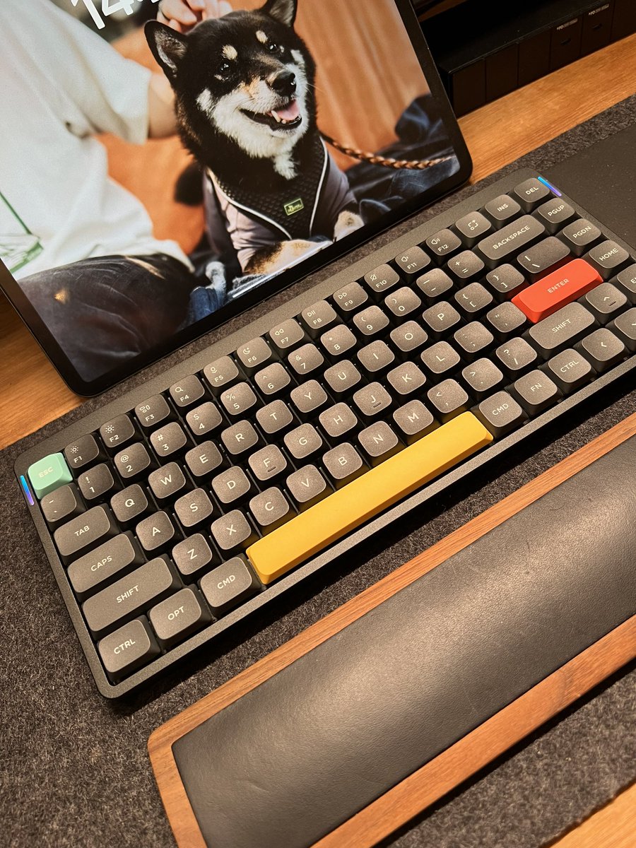 NuPhy Air75 V2 Moss軸 NuPhy Air75 Moss軸にしました