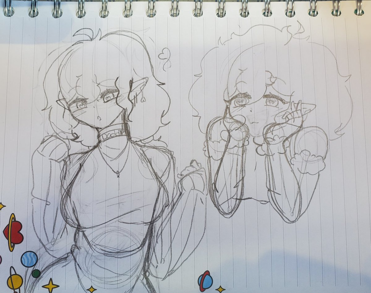 DTS__Wolf's tweet photo. Hewwo hewwo it's been awhile since I posted anything but these were from work I get bored fast~ #artistsupport https://t.co/jfxUDvGeXz
