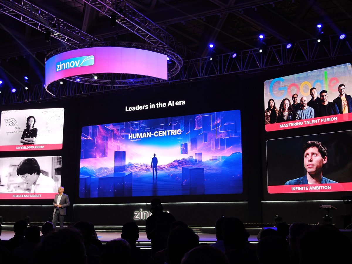 Leadership across the ages! 
Roman Era - Ruthless Decisiveness
Colonial Age - Strategic Agility
Digital Era - Human Centered Vision!

Leadership in AI Era?
Lifelong Rigor!
Fearless Pursuit!
Mastering Talent Fusion!
Infinite ambition!

#ZinnovConfluence #DefineTomorrow #RapidAI