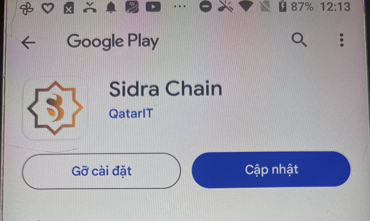 KieuPhong78's tweet image. #GoogPlay
#SidraChain  báo cập nhật nha thợ mỏ
làm ngay và luôn