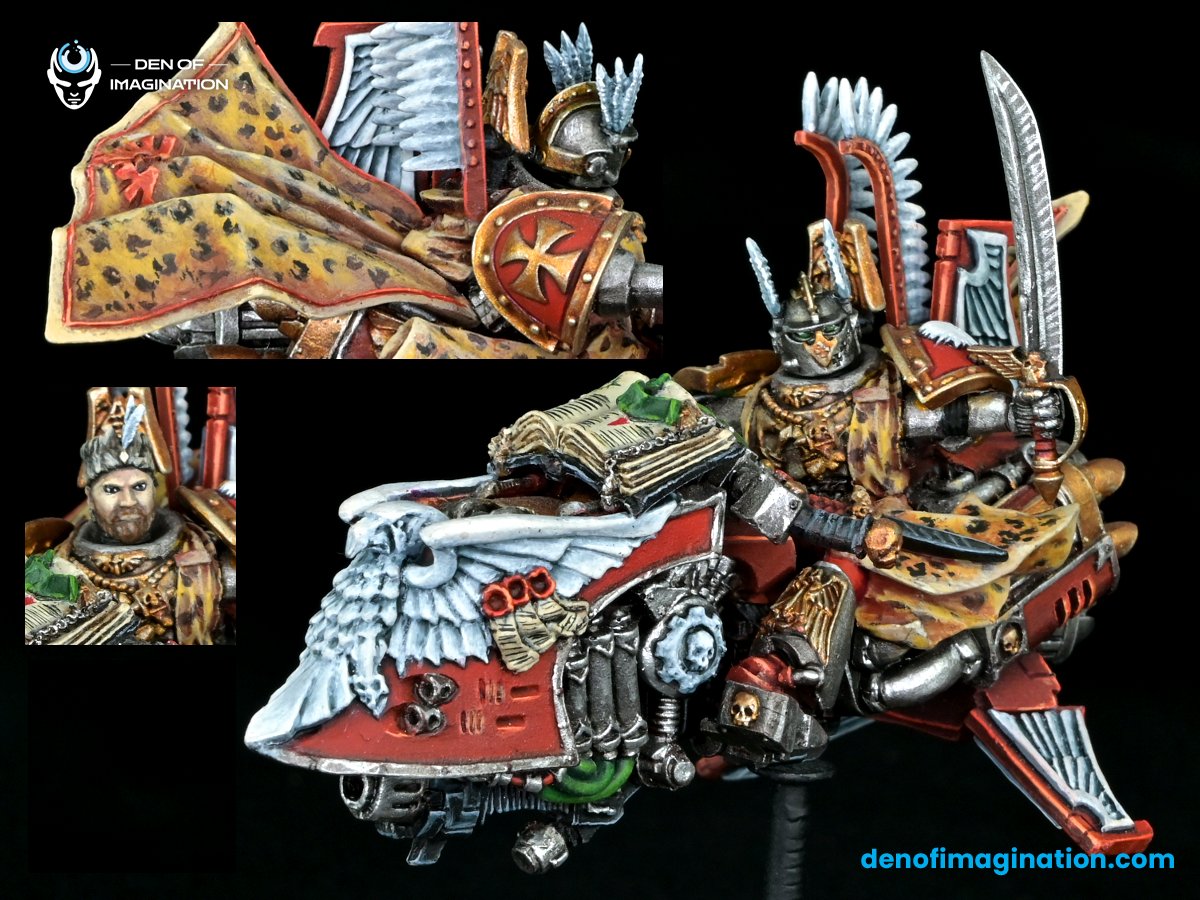 doiStudio's tweet photo. Amid shadows and pain, blood, iron, and steel,
They rise on wings of bronze and bone,
Winged Hussars!
βIf you want to have your minis painted and converted by us - look up our bioβ
#WingedHussars #tabletopgaming #eavymetal #sammael #40kconversions #WarhammerCommunity #wh40k https://t.co/cK8lZMibPi
