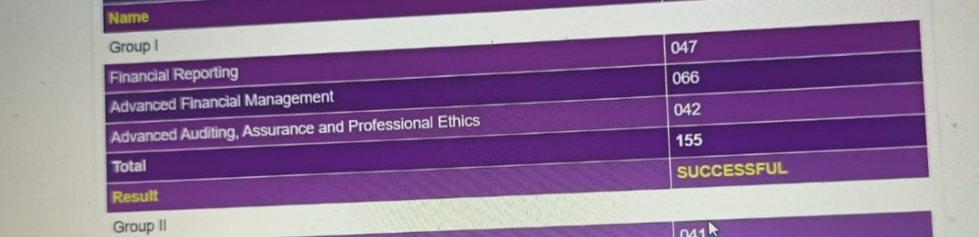 INVESTMENTTREN2's tweet image. Only one group clear. 👍👍
#CARESULT #caresults 
#CAPASS  #CAFinal  #ICAI