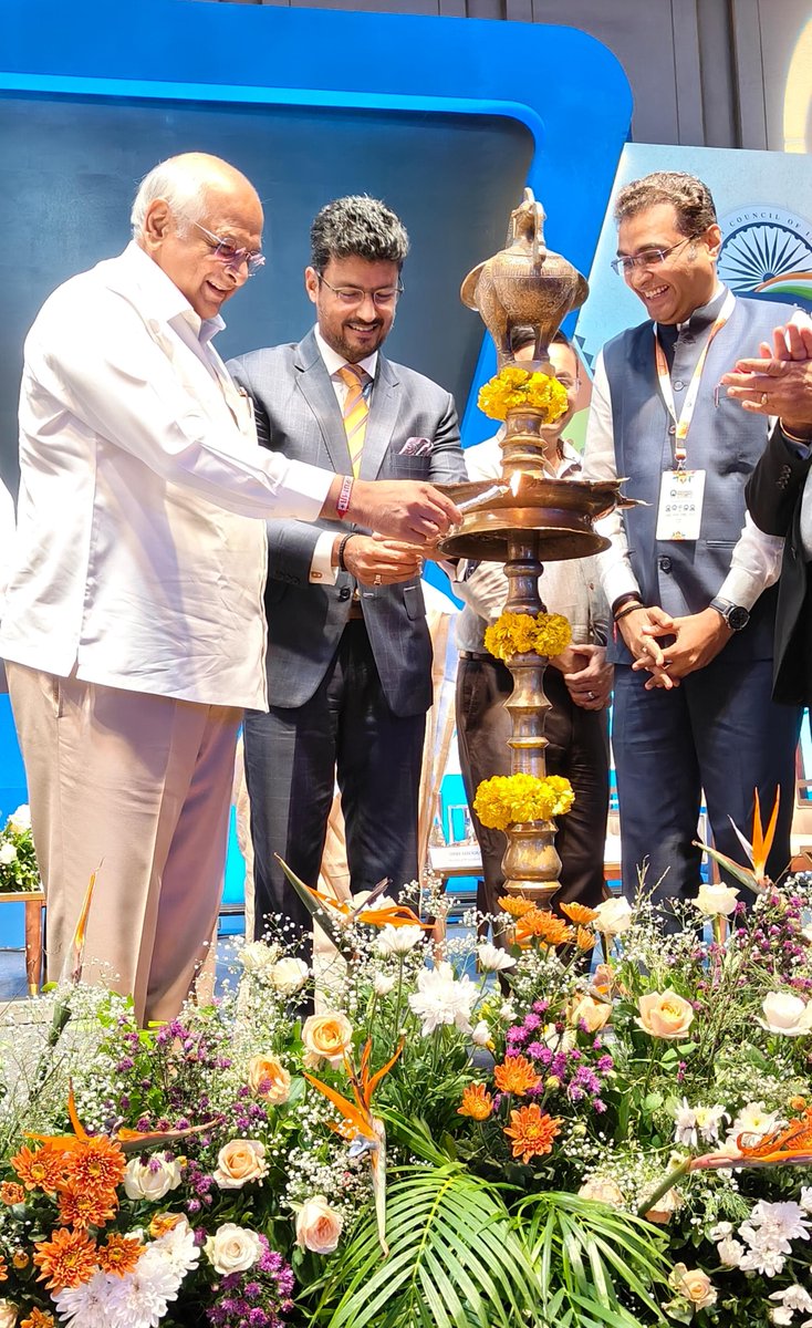 QualityCouncil's tweet photo. Our esteemed dignitaries grace the event by lighting the ceremonial lamp. In the glow of this lamp, we symbolize the illumination of knowledge, innovation, and progress for Gujarat.
#QualityMatters #ViksitBharat #GunvattaSankalp #DevelopedGujarat #DevelopedIndia #TransformingIndia #QualityForAll
@narendramodi, @PMOIndia, @PiyushGoyal, @CimGOI, @Bhupendrapbjp, @CMOGuj, @sanghaviharsh, @Rajiv_Gandhi, @ajayhpatel9262 @shekhargptel, @pankajjoshiias, @DPIITGoI, @jaxayshah, @ct_kannan, @ASSOCHAM4India, @GCCIAhmedabad, @FollowCII, @CREDAINational, @CREDAIAhmedabad, @NABET_QCI, @NABCB_QCI,
@NABH_QCI, @NABL_QCI, @PADD_QCI, @qci_tcb, @sarpanchSamvaad, @gunvattagurukul