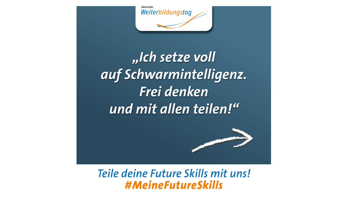 DWT2023's tweet photo. In einer Welt, die immer vernetzter &amp; digitaler wird, ist die Fähigkeit, in Teams zu arbeiten &amp; kollektive Intelligenz zu nutzen, entscheidend. Vorteile von #Schwarmintelligenz: Vielfältige Perspektiven, schnellere Problemlösung &amp; stärkere Gemeinschaft. #MeineFutureSkills #DWBT https://t.co/RAzF5731y7