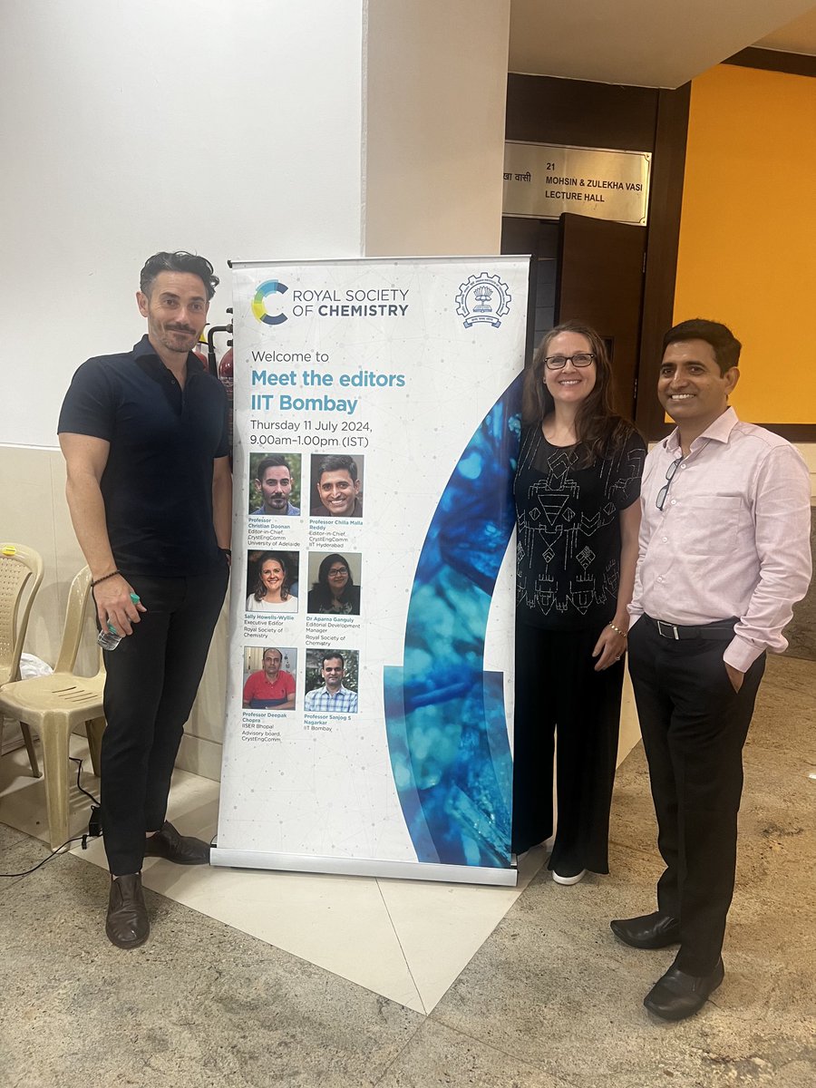 Great start to the CrystEngComm MTE meeting at IITB!