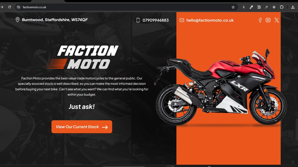 aamirrazdan's tweet photo. I Redesign the website to Faction Moto Website.
#redesign #ui #ux #webdesign #redesignwebsite
From This https://t.co/Z9YpBVIPlO