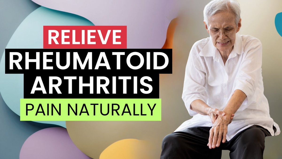GuruRemedies's tweet photo. Explore 10 natural ways to soothe rheumatoid arthritis pain. Embrace these effective remedies for a pain-free life. #RheumatoidArthritis #NaturalPainRelief #HealthTips #PainManagement #HolisticRemedies

Watch Here  👉 https://t.co/7leoWbt3DK https://t.co/ZONXqKMvsy