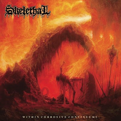 jakubasphyx's tweet photo. Starými chorobami nasáklý death metal! Zahnívající ozvěny z chladných katakomb podsvětí!
Recenze/review - SKELETHAL - Within Corrosive Continuums (2024): https://t.co/QyQ3WJluzk #skelethal #review #deathmetal #oldschooldeathmetal @hellshead666 https://t.co/Wgra53R2kb