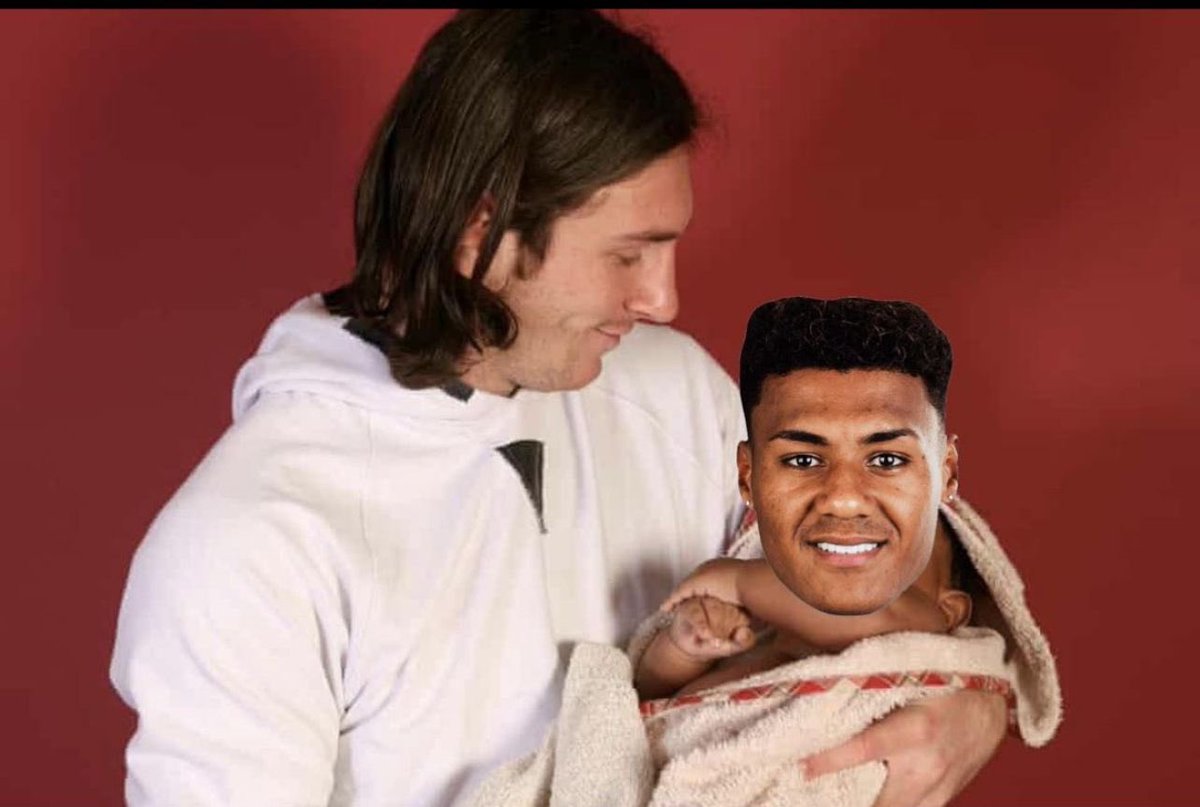 Ollie Watkins as a baby...