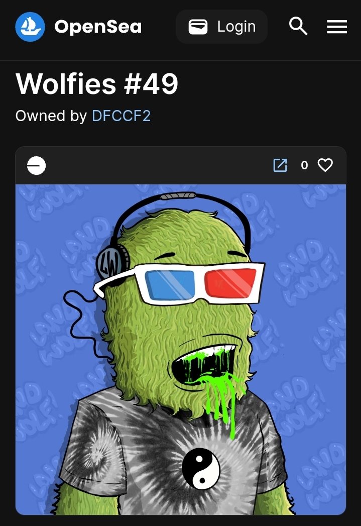 JoeCoolProduce's tweet photo. #49 you won $500 USDC you have 48 hrs!
#Wolf $wolf #basememecoins #base #basecartel #Basememes #BasedArmy https://t.co/AuiJhQLqJa