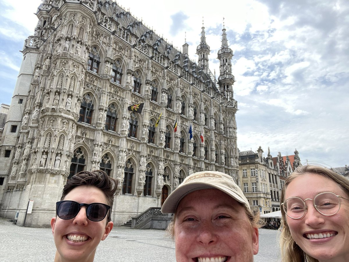 Jessica Church Lang (@church_lang) on Twitter photo Enjoying my first <a href="/IMBESoc/">IMBES</a> conference, in Leuven, Belgium! Great science discussions and exploring with <a href="/t_nugiel/">Tehila Nugiel</a> and <a href="/PorterBlaire/">Blaire Morgan Porter</a> ! Enjoying my first <a href="/IMBESoc/">IMBES</a> conference, in Leuven, Belgium! Great science discussions and exploring with <a href="/t_nugiel/">Tehila Nugiel</a> and <a href="/PorterBlaire/">Blaire Morgan Porter</a> !