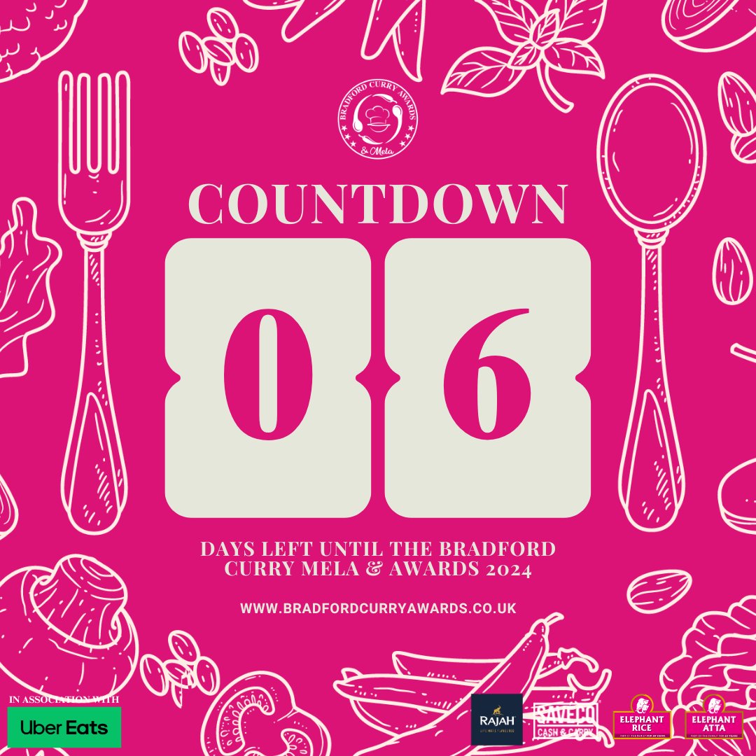 🎨 6 days left until Lister Park hosts the #BradfordCurryMela! Explore arts, crafts, and more in Bradford! 🌶️ #BCAM2024