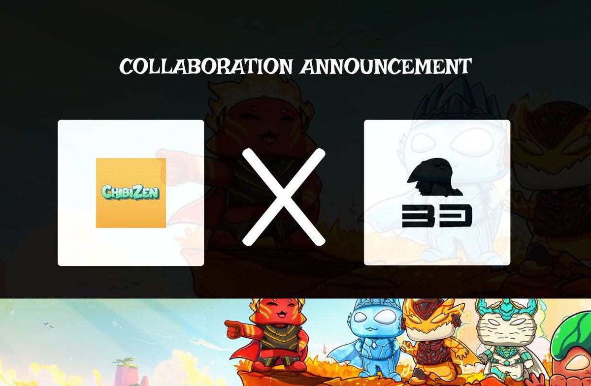 We are happy to announce our collaboration with <a href="/chibizennft/">ChibiZen</a> 

Banks Dao X Chibizen

GTD : luckygo.io/r/Banks-DAO-X-…

FCFS : luckygo.io/r/Banks-DAO-X-…

Goodluck Shelbians!