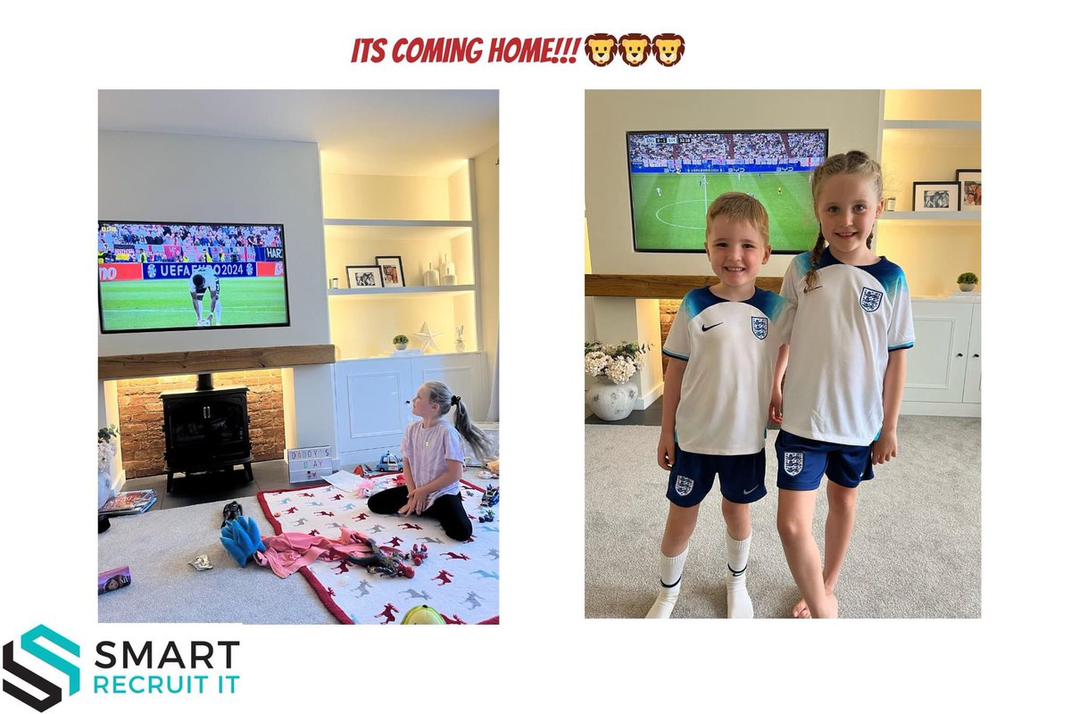 SmartRecruitIT's tweet image. 𝗜𝘁&apos;𝘀 𝗰𝗼𝗺𝗶𝗻𝗴 𝗵𝗼𝗺𝗲, 𝗶𝘁&apos;𝘀 𝗰𝗼𝗺𝗶𝗻𝗴 𝗵𝗼𝗺𝗲
𝗜𝘁&apos;𝘀 𝗰𝗼𝗺𝗶𝗻𝗴, 𝗳𝗼𝗼𝘁𝗯𝗮𝗹𝗹&apos;𝘀 𝗰𝗼𝗺𝗶𝗻𝗴 𝗵𝗼𝗺𝗲! ⚽⚽ 

Spain vs England, Sunday 8pm.
Do you think we’re bringing it all the way? 🤔🏆🙏

#itscominghome #Euro2024 #SmartRecruitIT #recruitermarc