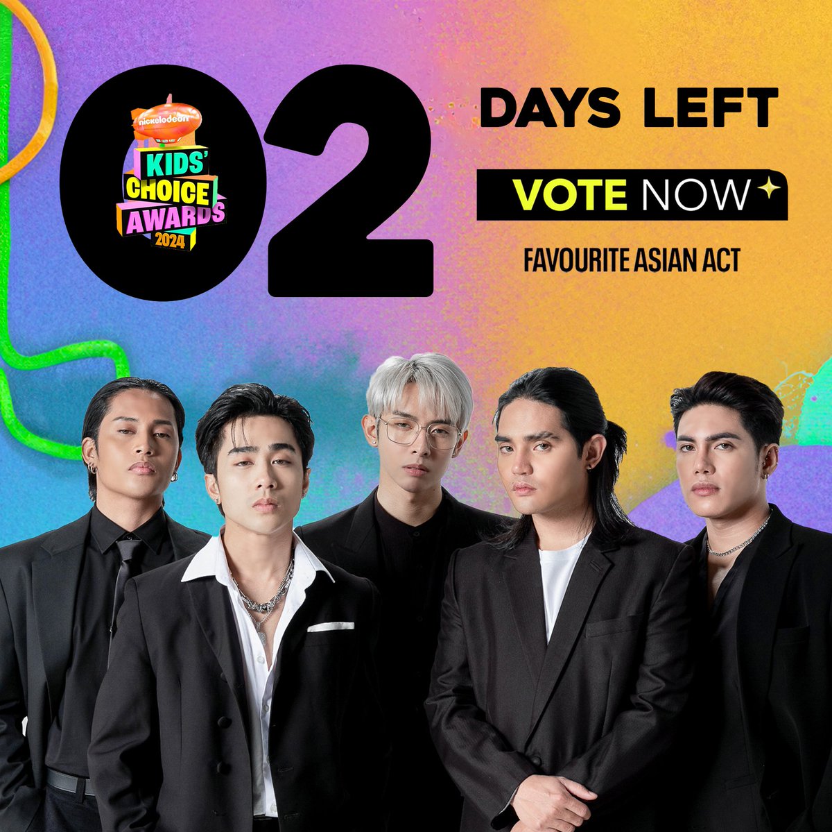 🌟 [2 DAYS LEFT] POWER VOTE ALERT! #SB19HOUR   

The countdown is on for the KCA Voting! Let's rally together to show our support for SB19 in the Nickelodeon Kids' Choice Awards!          

Vote NOW and every day until the final bell rings: kca.nick-asia.com/vote/favourite…