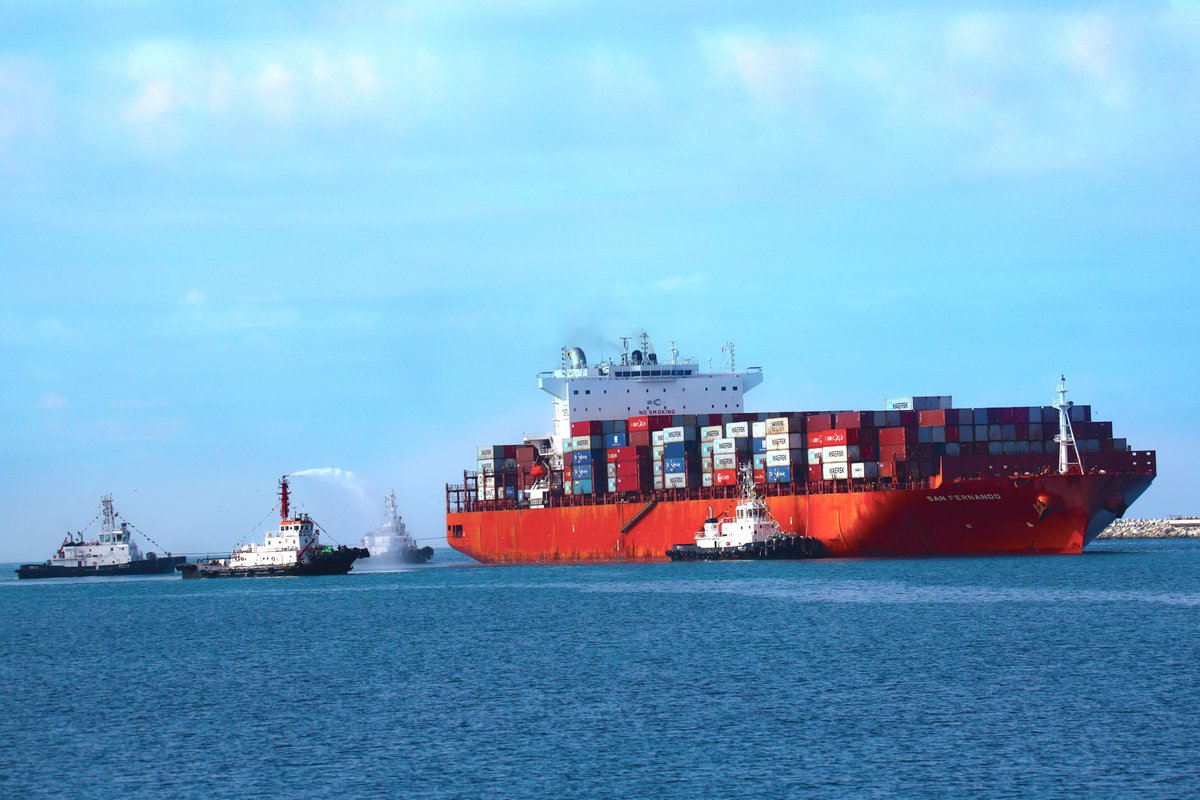 Today is a historic day for all of us at <a href="/Adaniports/">Adani Ports and SEZ Ltd</a>. A dream has finally come true for Vizhinjam, for Kerala and for India! 🇮🇳 

We proudly welcomed the first mothership to Vizhinjam port, marking its debut as the country's first automated container port. Super proud!