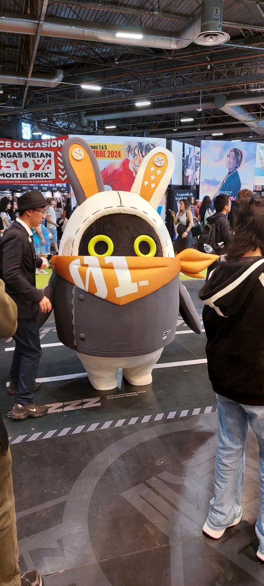 KevbrewStern's tweet photo. J'ai rencontré un bangboo, je peux mourir tranquille désormais haha #ZZZeroJapanExpo #JapanExpo24 https://t.co/cHN3PfyCKR