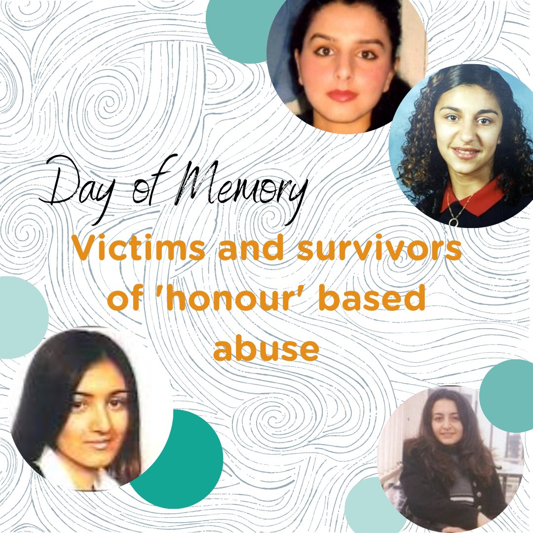 Today would have been Shafilea Ahmed's 38th birthday. Instead she was killed by abusive parents after refusing an arranged marriage.
Women + men have been killed across the UK for bringing 'shame' upon relatives. No one deserves a life lived in fear of family.
#WeRemember #HBA