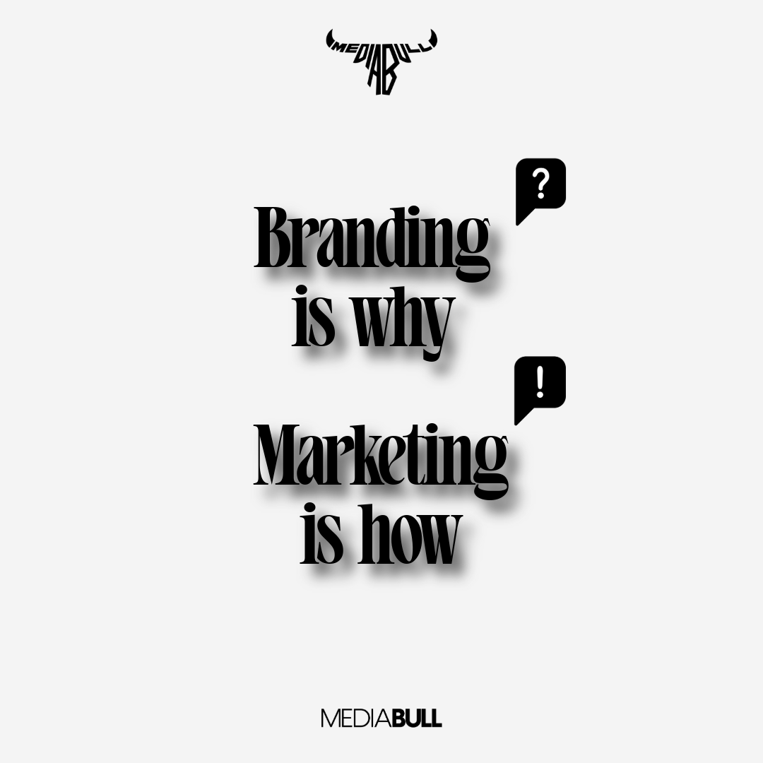 MediaBullDXB's tweet photo. #branding vs #marketing !!

#Staybullish #dubai #designs #creative #agency https://t.co/sZnAItjsB0