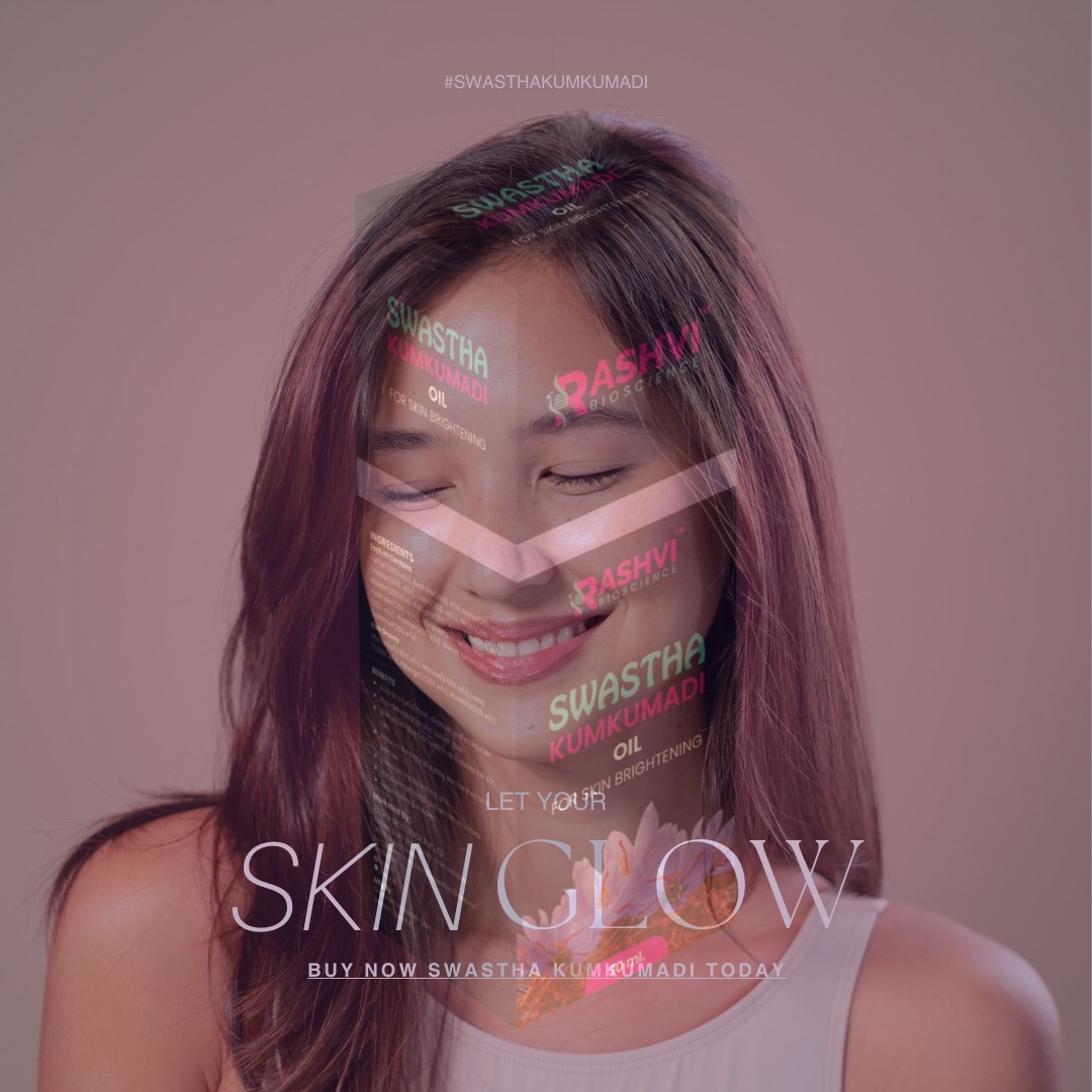 RashviBio's tweet photo. Revitalize your skin with Swastha Kumkumadi Face Oil! 🌟 This ancient Ayurvedic formula reduces dark spots, hydrates deeply, and gives you a natural glow. Perfect for all skin types. Embrace the tradition of beauty! #Ayurveda #Skincare #NaturalGlow #HealthySkin #BeautyRoutine https://t.co/rnXtfe7iKu