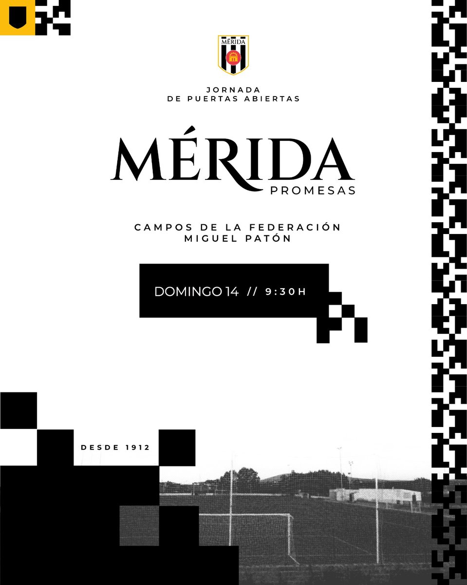 🚨 INFORMACIÓN | FILIAL

💥📅 ¡𝐂𝐀𝐌𝐁𝐈𝐎 𝐃𝐄 𝐃𝐈́𝐀!

Finalmente la jornada de captación del #MéridaPromesas tendrá lugar el 𝐝𝐨𝐦𝐢𝐧𝐠𝐨 𝟏𝟒 𝐝𝐞 𝐣𝐮𝐥𝐢𝐨, a las 9:30h de la mañana

ℹ️ Más información en cantera@admerida.es