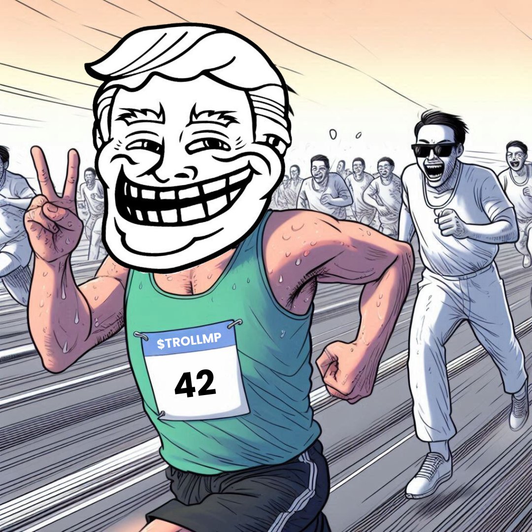 The_Trollmp's tweet image. Running the meme marathon with $TROLLMP!

Stay ahead in the race for meme supremacy and join the fun.

Explore more at trollmp.vote

#Trollmp #binance #cryptomeme