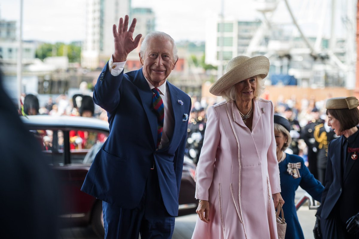 Croeso i’r Senedd, Your Majesties 🏴󠁧󠁢󠁷󠁬󠁳󠁿

#Senedd25 | <a href="/RoyalFamily/">The Royal Family</a>