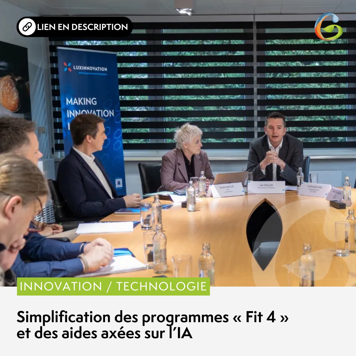 💫🇱🇺 Simplification des programmes «Fit 4» et des aides axées sur l’intelligence artificielle annoncées lors de la présentation du rapport annuel de Luxinnovation.

Un communiqué à lire ➡️ loom.ly/Ir8__uA