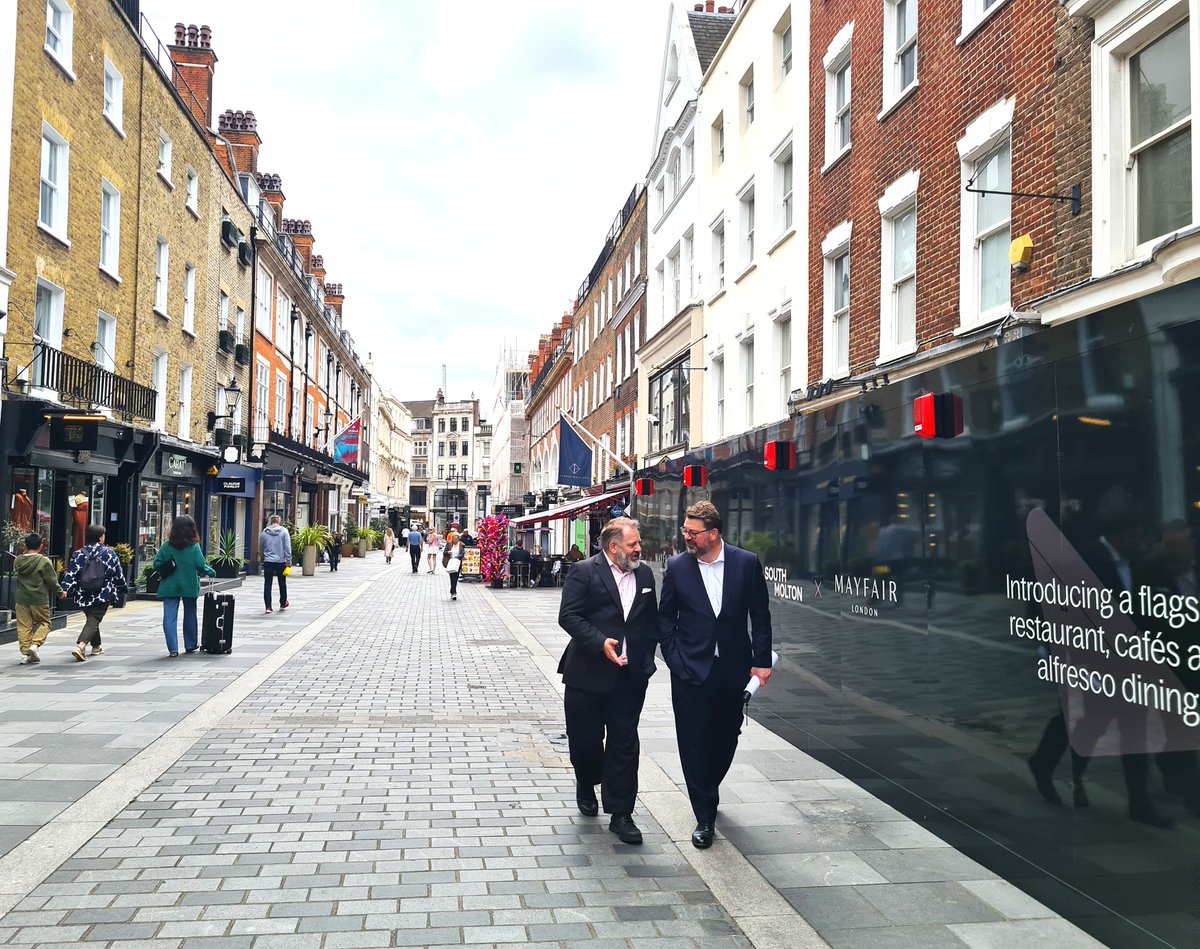 It was great to show Howard Dawber, Deputy Mayor of London, WCC Leader Adam Hug, Geoff Barraclough, and Debbie Jackson around South Molton, the West End's largest mixed-use project.

Thanks to people like Apprentice Engineers Tom and Fynn, the scheme is making great progress.