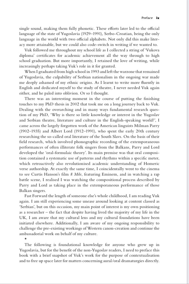 An experiment in open access. I’ll share a page a day from the 2023 book Aural/Oral Dramaturgies. See how far we get: