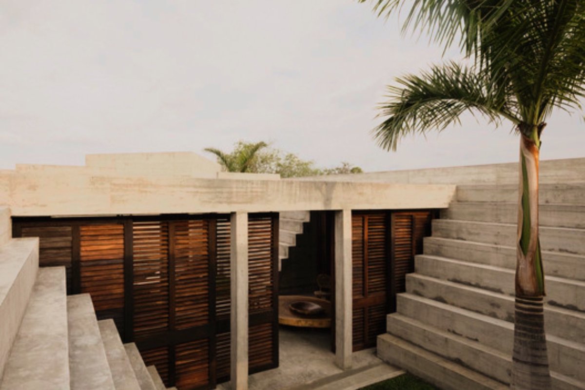 Incredible tropical Brutalist architecture from designer Ludwig Godefroy