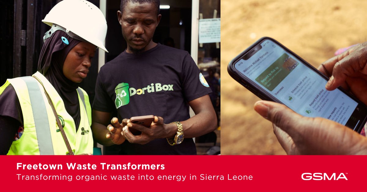 ♻️⚡Transofrming waste-to-energy! 

Read our latest blog to find out how Freetown Waste Transformers’ DortiBox app is digitising waste collection in Sierra Leone.

👉 ow.ly/1yj150Sy6AE