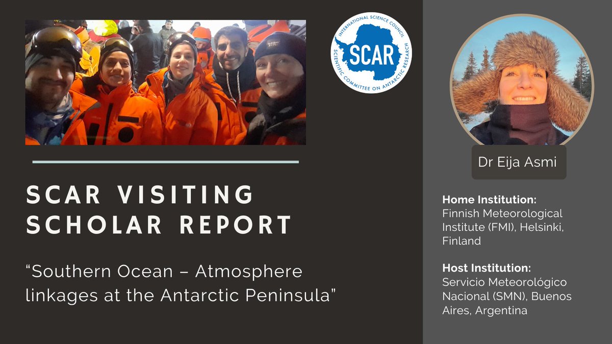 SCAR_Tweets's tweet photo. We've published Dr. Eija Asmi's SCAR Visiting Scholar report on our website! Her visit enhanced Antarctic research with improved data analysis, scientist training, &amp; future research planning.  
📅 Applications for the 2024 scheme close 31 Aug. 
➡️ Report: https://t.co/3PeKXFNhX1 https://t.co/AzOgbD5EJB