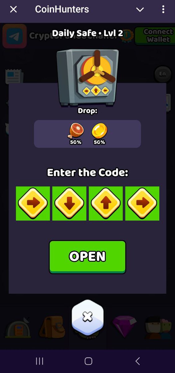 CryptoPandaCP's tweet image. ☄️ 11.07 Secret Code for #CoinHunters 
 ☄️      CoinHunters (t.me/CoinHuntersGam…)