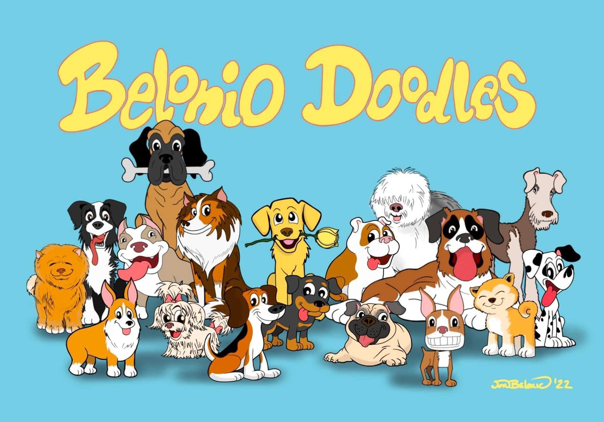 MrBelonio's tweet image. Mark your calendars, people! I will be at two SUPER shows this weekend! 
🐾 Saturday - Adoptapalooza at Chi-Town Harley Davidson in Tinley Park.
👾 Sunday - PopFest at the Naperville Yards Sports Complex
Commission spots are also now available! #workweekend #beloniodoodle