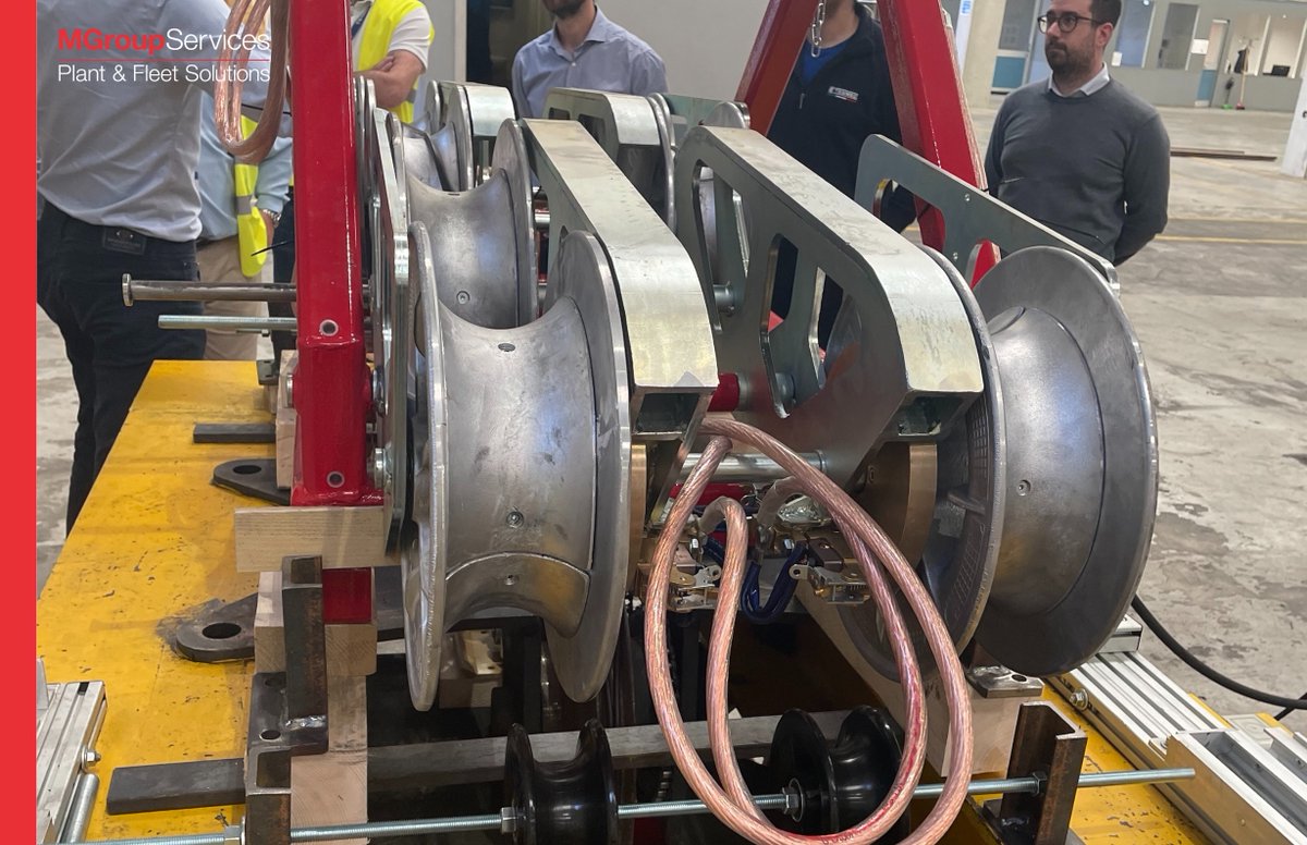 MGSPFS's tweet photo. As part of our ongoing commitment to invest in the best quality equipment, we visited the @Tesmec factory to quality check new equipment prior to shipment.
 
Please read the full story here: https://t.co/U4qAVsD4tr https://t.co/kUKG2Enk3f