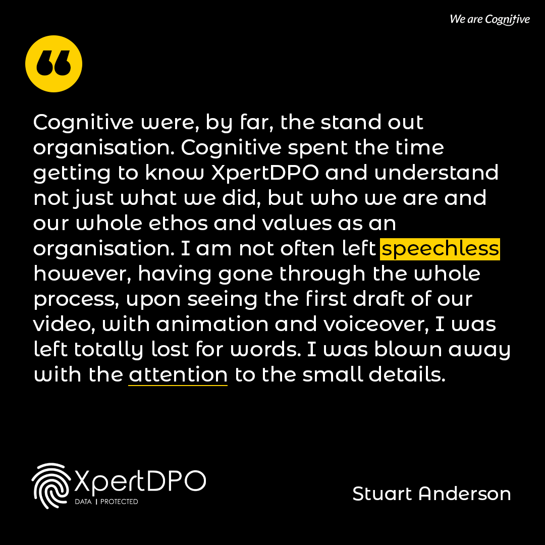 Listening and attention to detail - the keys to making great #explainervideos!

We loved using them to capture every aspect of XpertDPO's vision &amp; message.

See how your comms are working by taking our free, Comms Health Check: vist.ly/3dgx6
#creativeconsultancy