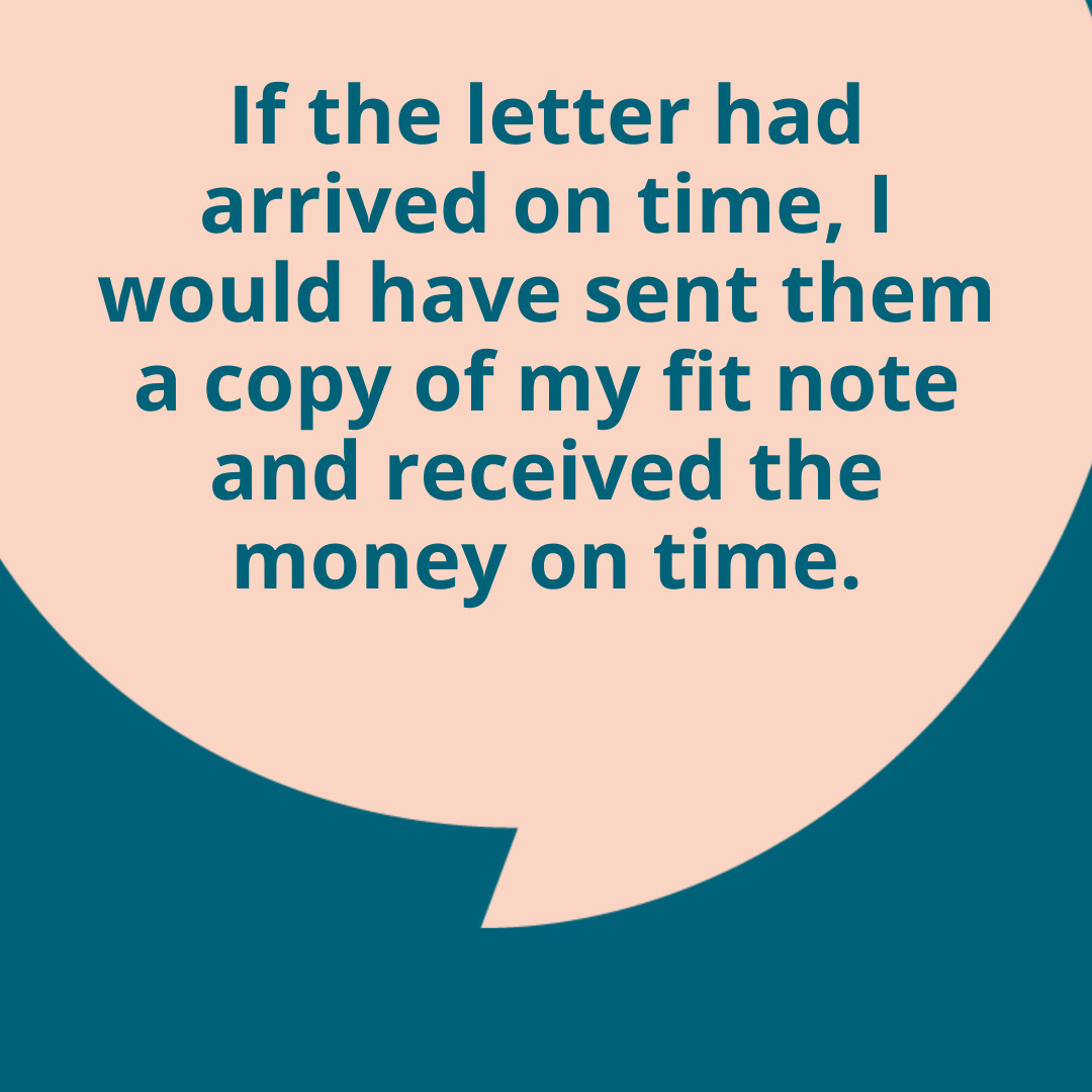John’s ESA payments were stopped after postal delays meant a letter he needed to respond to arrived too late. 

John lost £300 as a result. 

Read more⤵️
citizensadvice.org.uk/about-us/media…
