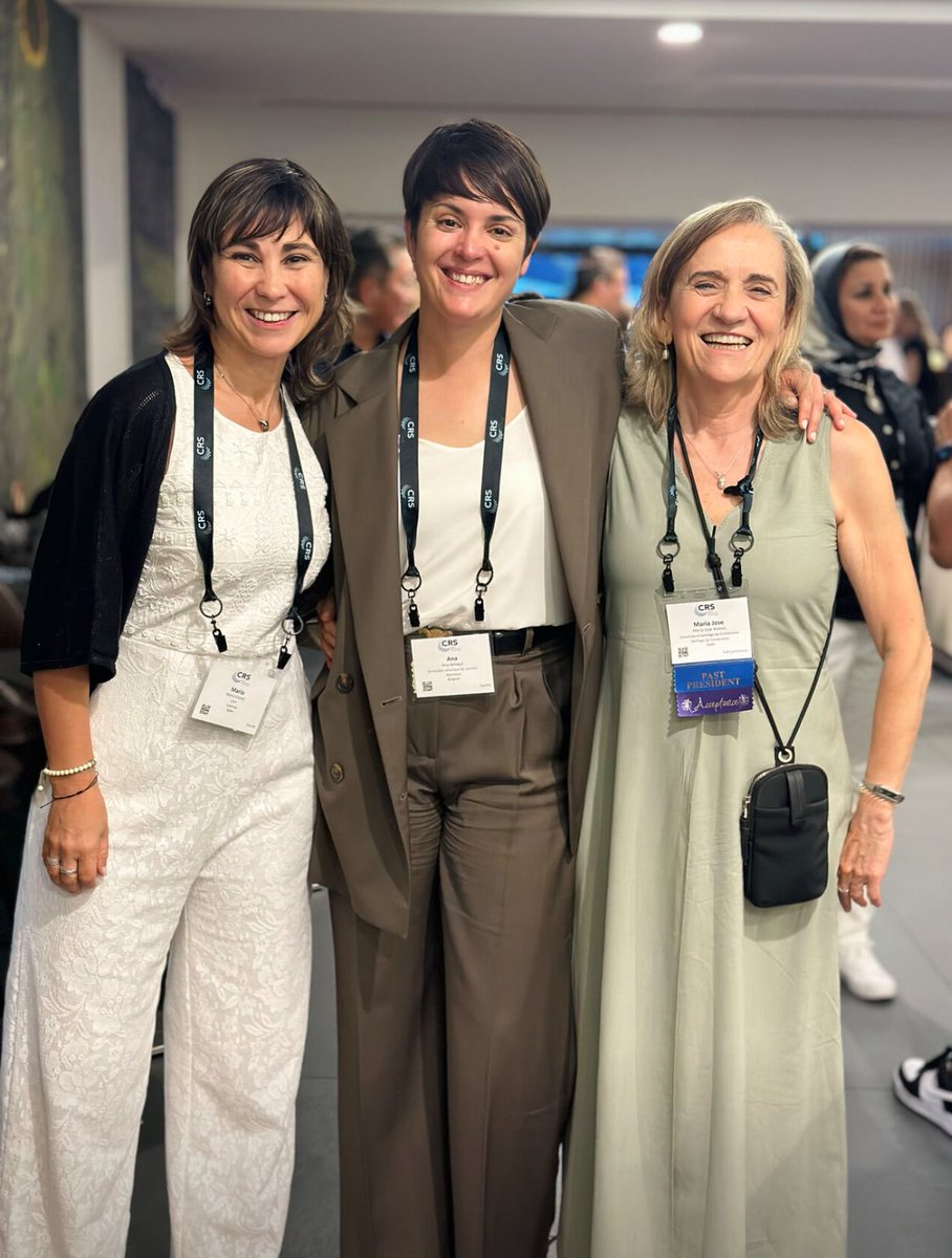 Ana Beloqui (@anabeloqui1) on Twitter photo It doesn’t get any better than this…my nominators for the rising WIS awards <a href="/crs_wis/">CRS Women in Science</a>, ‘my superheros’ and inspiration <a href="/MariaJVicent1/">Maria J. Vicent</a> and @MariaJ_Alonso. #CRS2024 <a href="/CRSScience/">Controlled Release Society</a> It doesn’t get any better than this…my nominators for the rising WIS awards <a href="/crs_wis/">CRS Women in Science</a>, ‘my superheros’ and inspiration <a href="/MariaJVicent1/">Maria J. Vicent</a> and @MariaJ_Alonso. #CRS2024 <a href="/CRSScience/">Controlled Release Society</a>