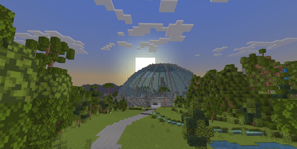 aMuseTchi's tweet photo. #Minecraftbuilds 
 #2024年自分が選ぶ今年上半期の4枚
テーマパーク再現・創作です https://t.co/8Y5PdzW6fs