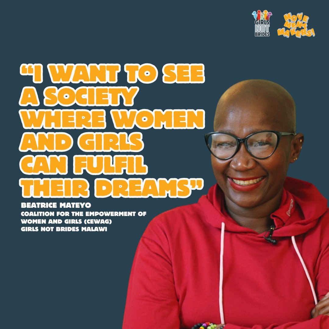 #MovementMakers
🪧In 2017, Beatrice participated in a march against gender-based violence (#GBV) in Malawi. After carrying a placard that was deemed indecent, she was arrested. At this moment she decided to become an activist. 

📹Watch Beatrice's story: youtube.com/watch?v=VkSqDR…