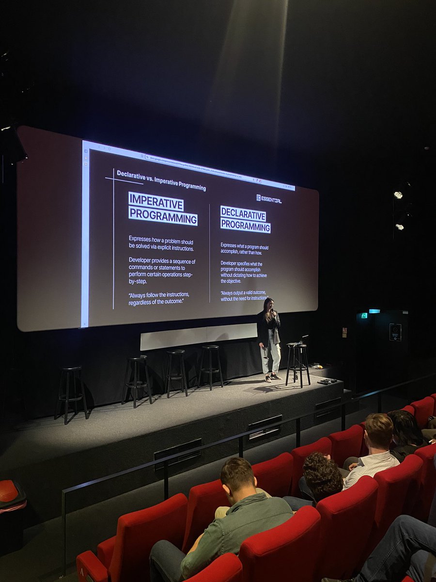 Declarative Day has started. 💥

📍Location: Bd Anspach 85, 1000.