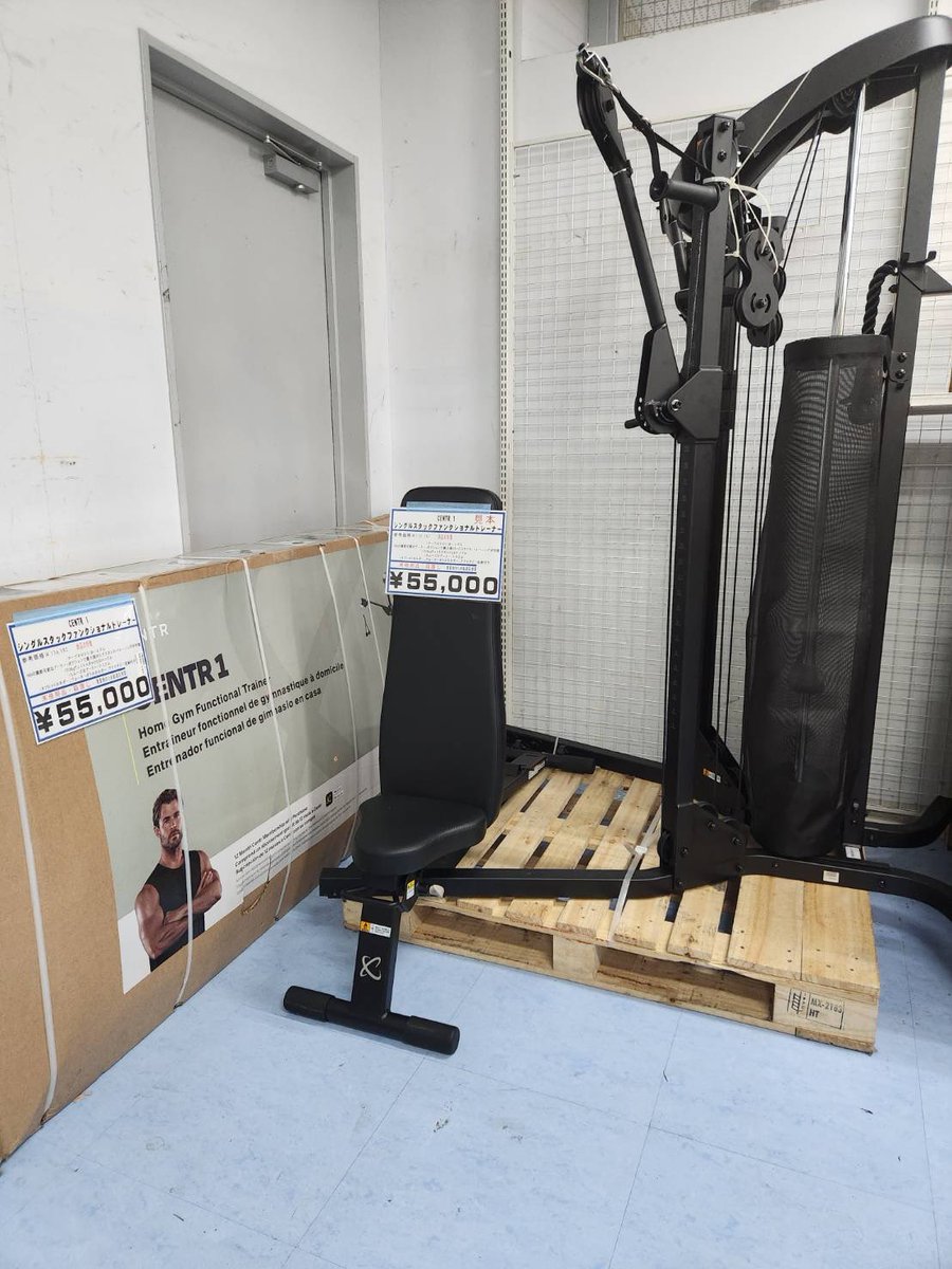 CENTR1 シングルスタックファンクショナルトレーナー　筋トレグッズ　未使用保管品 CENTR 1 シングルスタックファンクショナルトレーナー ＜未使用
