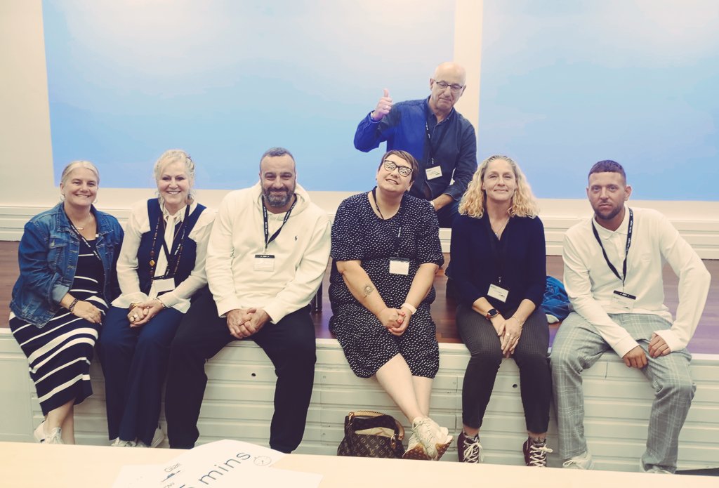 What a panel! Exploring #livedexperience collectivity, organic alliance, critical reflexivity and holding space. Challenging exclusion, status fragility, and dehumanising institutions <a href="/paula_harriott/">paula harriott</a> <a href="/schreeche/">Edwin Schreeche-Powell</a> @danicadarley1 @clockwatcher77 <a href="/dennehymax/">Max Dennehy</a> <a href="/rod_earle/">Rod Earle</a>